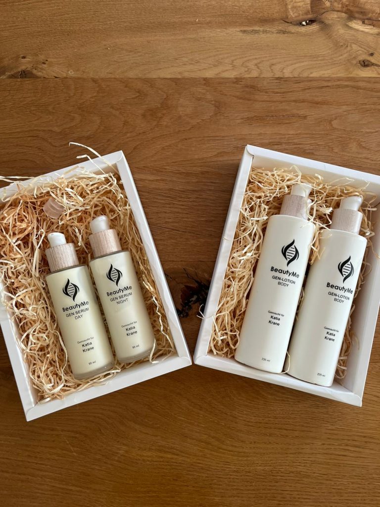 Personalisierte Bodylotion und Serum